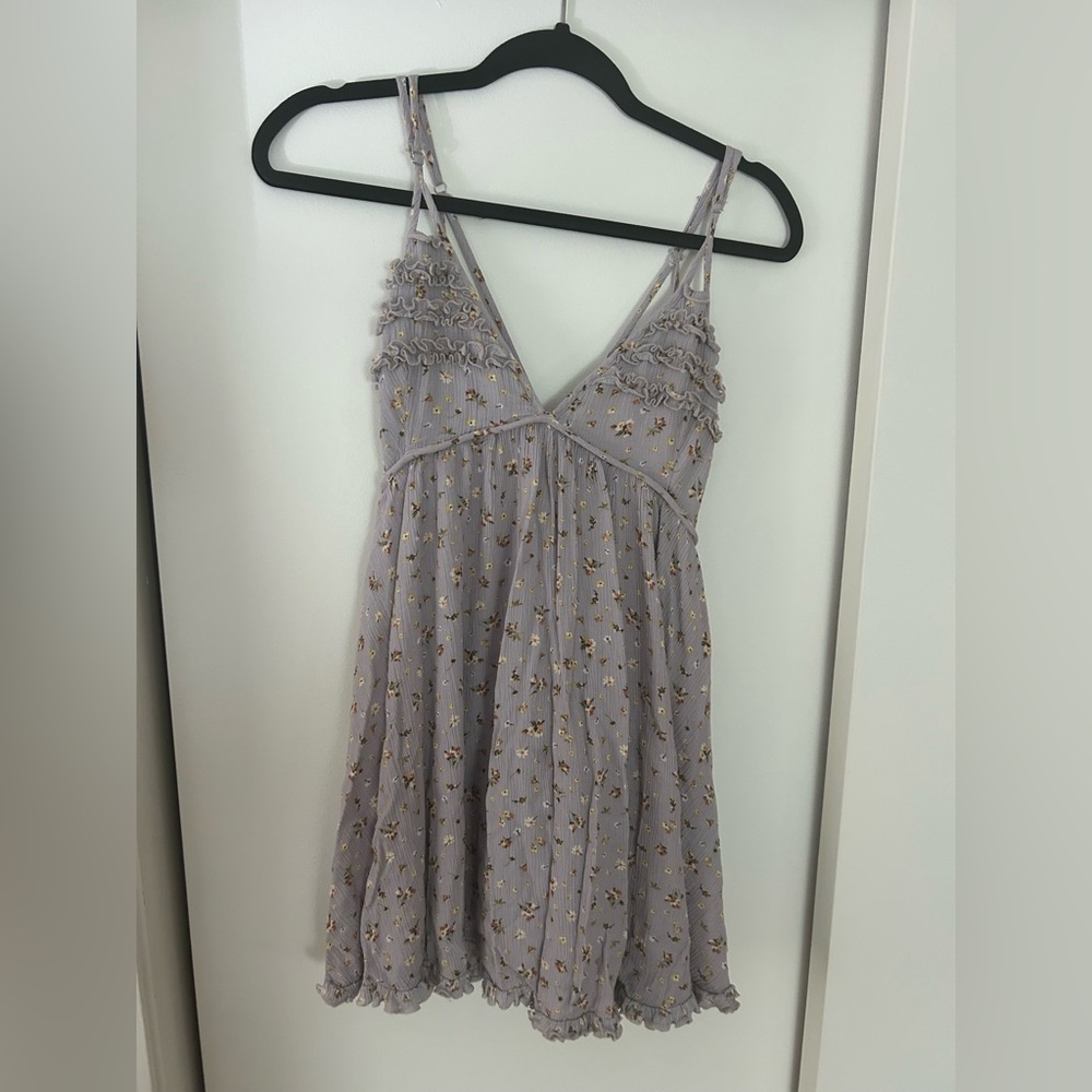 Papermoon Light Purple Floral Dress
